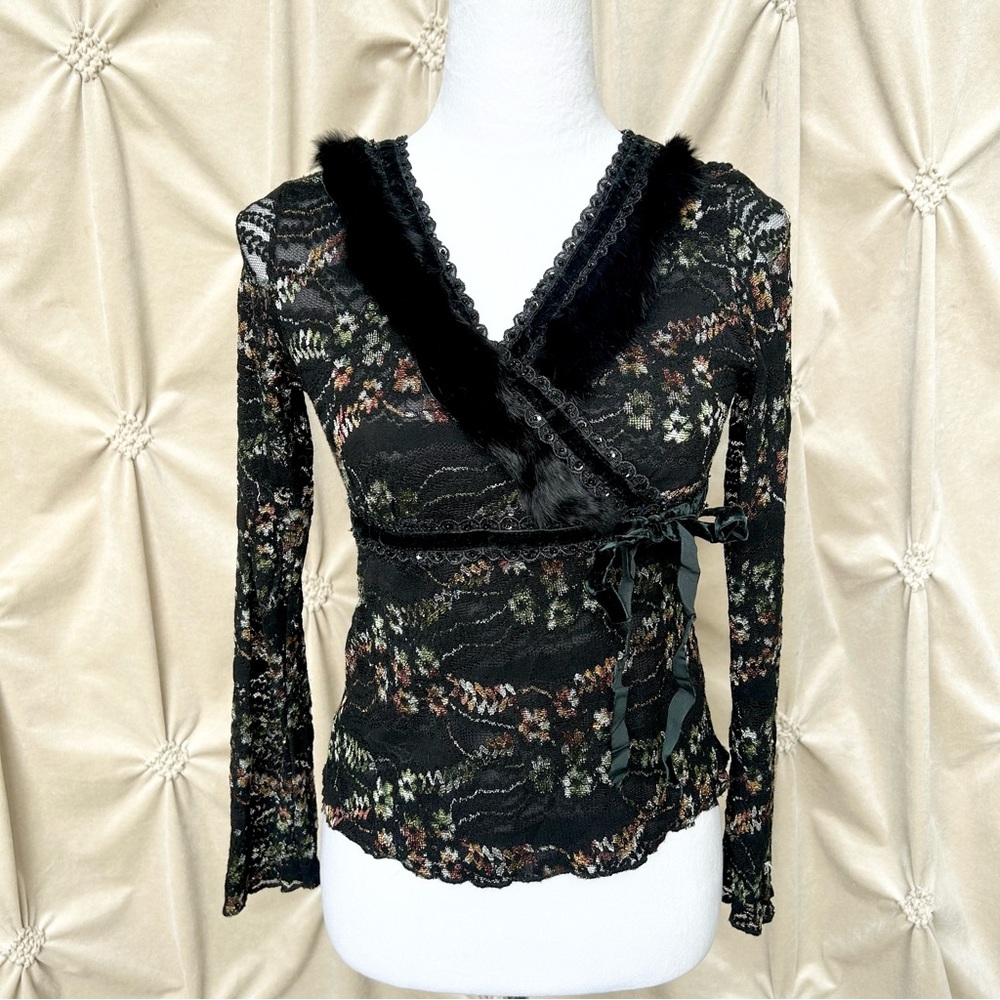 Y2K Gracia Fashion Lace Blouse